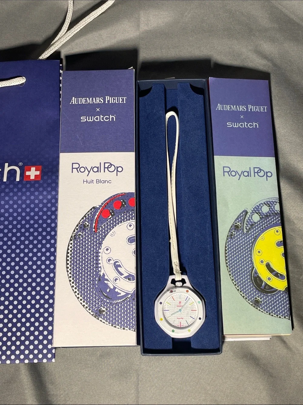 Audemars Piguet Royal Pop Huit Blanc White Pendant Watch